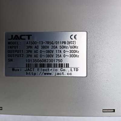 艾克莱JACT变频器 AT500-T3-7R5G/011PB（憨憨电子）