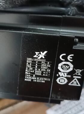 安川伺服X SGMXJ-08AUA6SC2 01 02 04AUA6SCC2 SGMXJ-04AUA6CC2