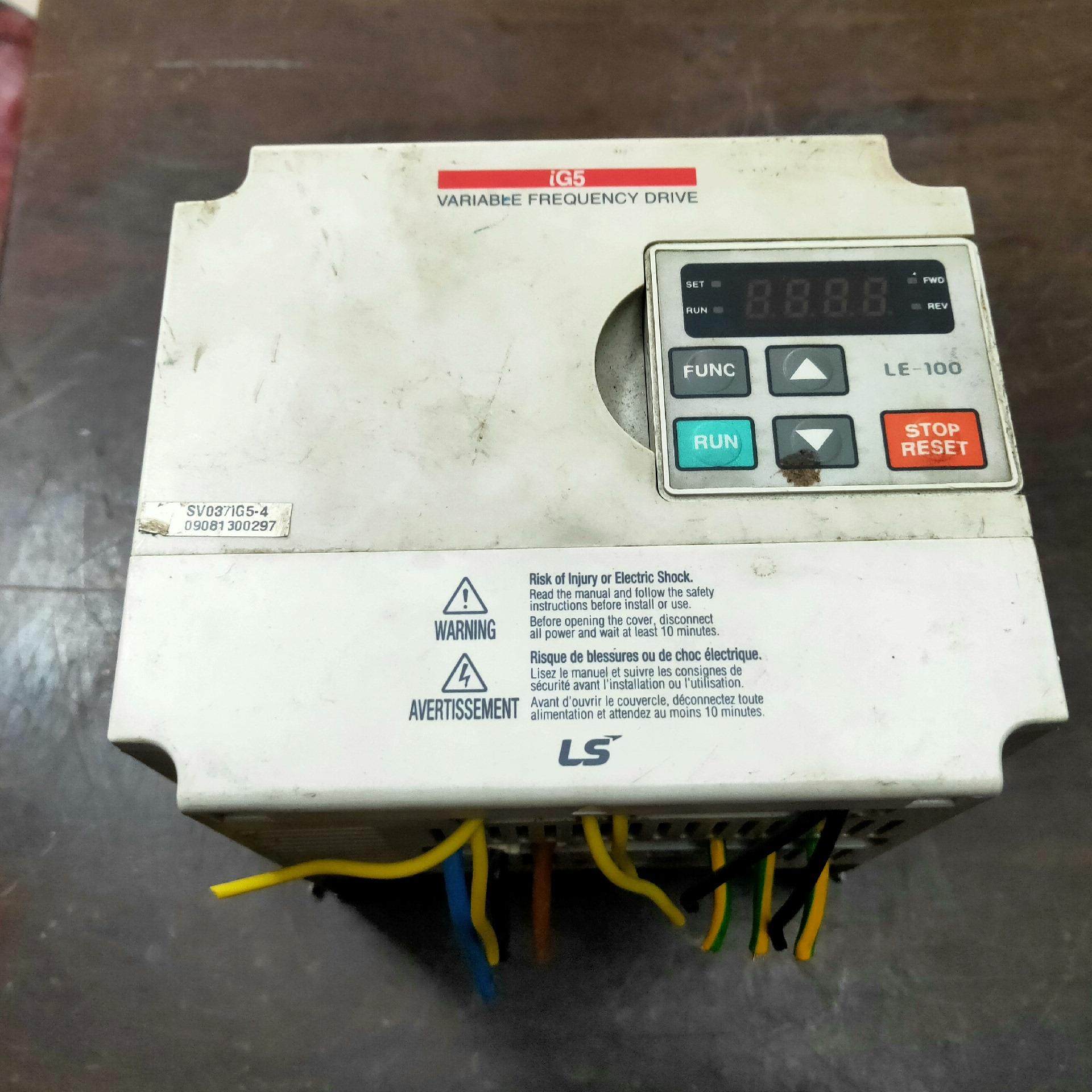 （议价）LS 产电SV037iG5-4拆机包好成色看实图3.7KW成