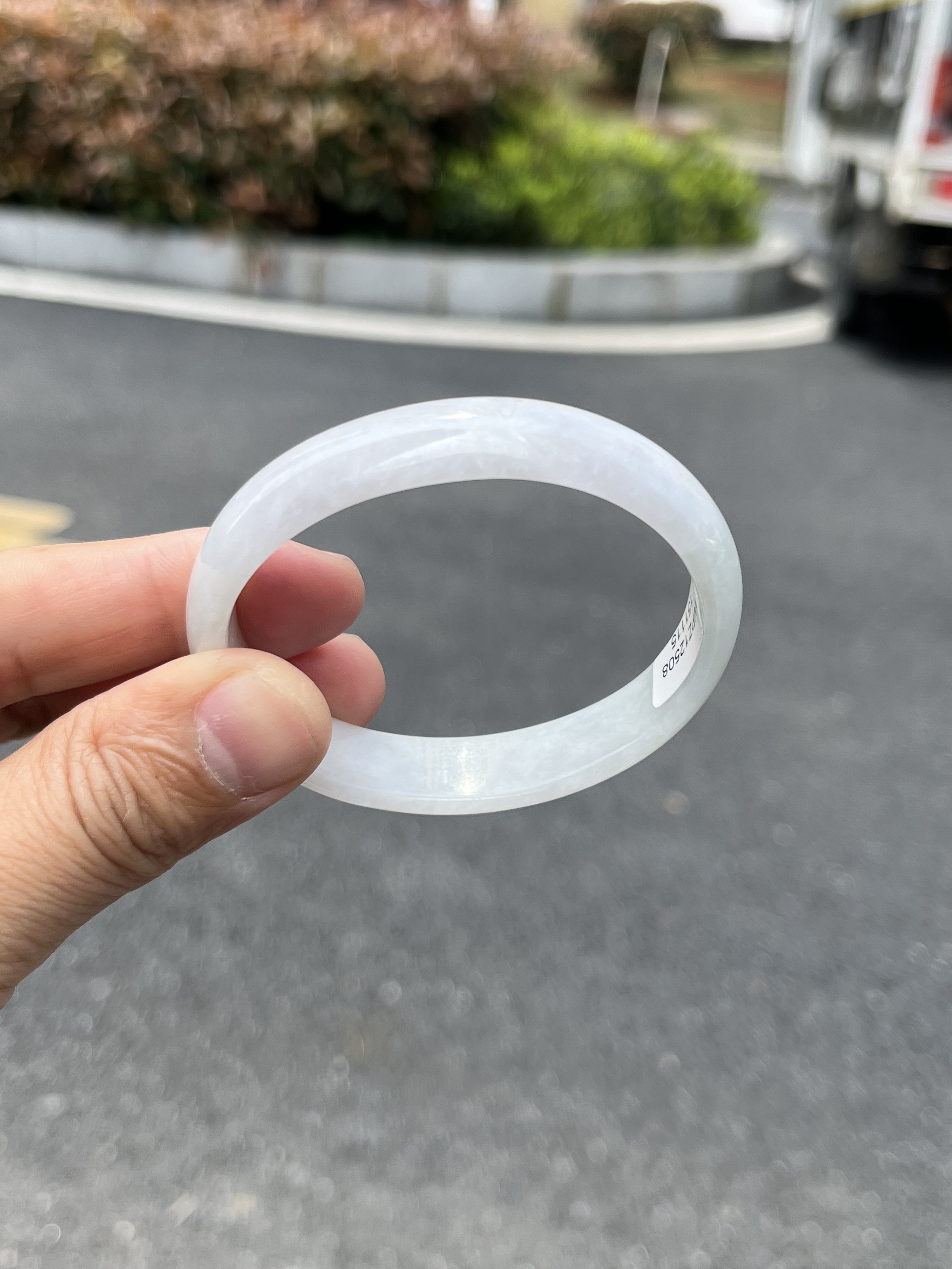 【清货】0815-1115天然A货翡翠贵妃54.5淡粉有纹裂