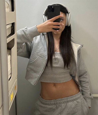 BrokenPlanet女连帽刺绣