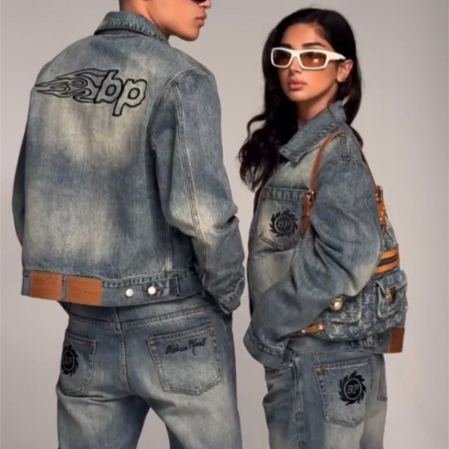BrokenPlanet百搭休闲牛仔夹克
