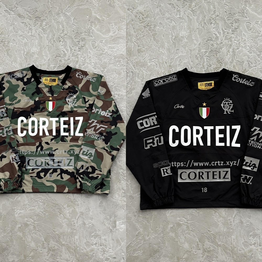 Corteiz秋季新款迷彩防水冲锋衣