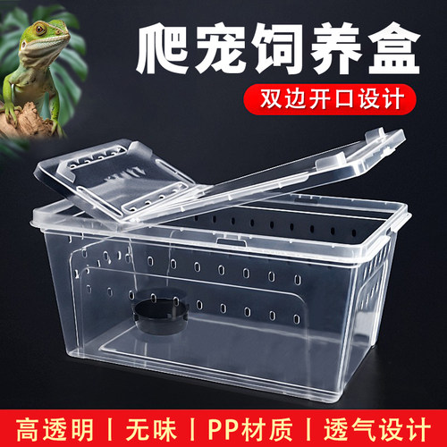 爬宠昆虫蜗牛螳螂蜘蛛乌龟饲养盒