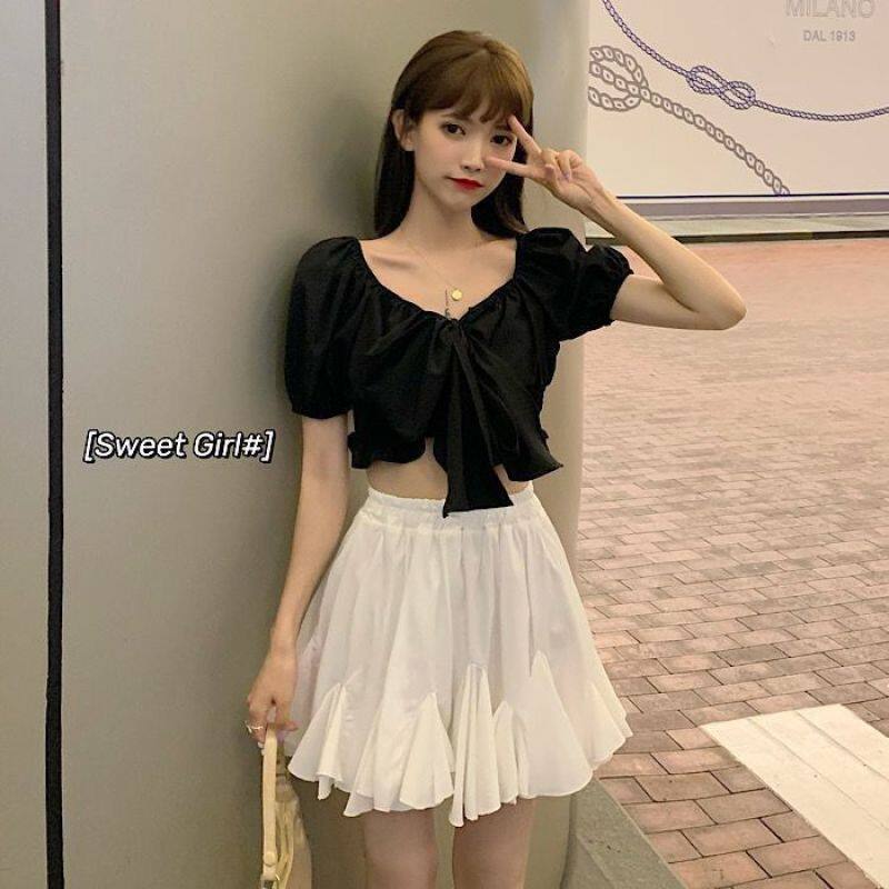 可甜可盐小心机网红黑色蓬蓬半身短裙女百搭显瘦2026夏季新款韩版