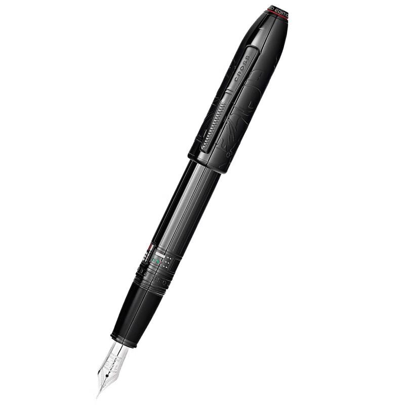 CROSS高仕钢笔名铸系列星球大战Darth Vader联名款18K金尖墨水笔