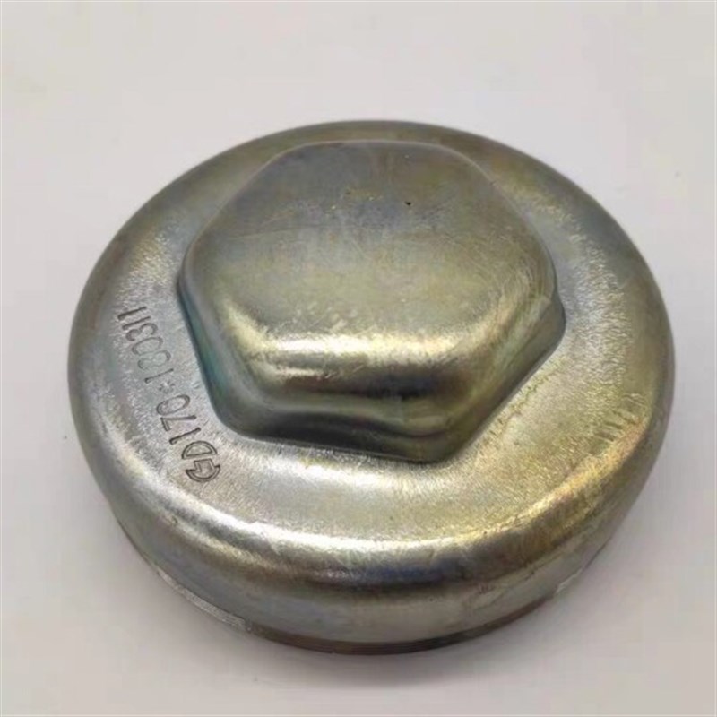 陕汽德龙F3000新M3000前轮毂盖轴头盖前轮毂罩前轮防尘盖罩免维护