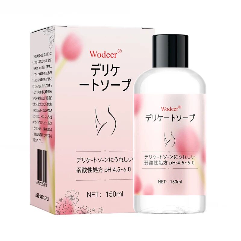 日本原装正品保税仓发货Wodeer私处护理洗液150ml