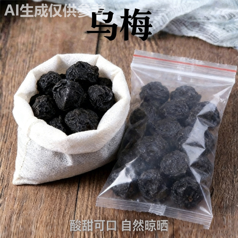 乌梅干中药材酸梅汤专用山楂陈皮泡茶泡水喝生山渣橘皮批发价