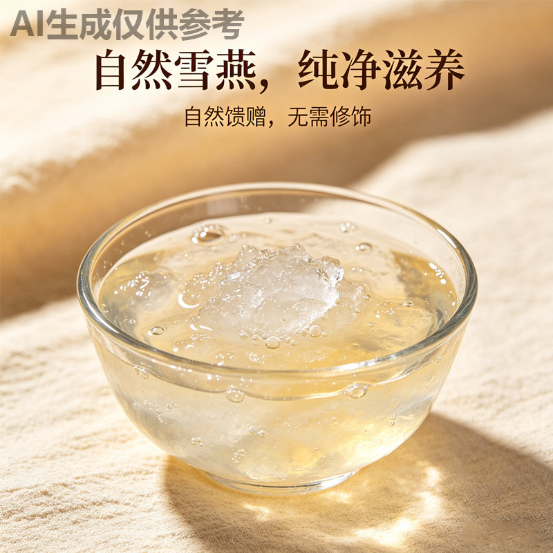 自然无干燥剂雪燕产地直发燕窝