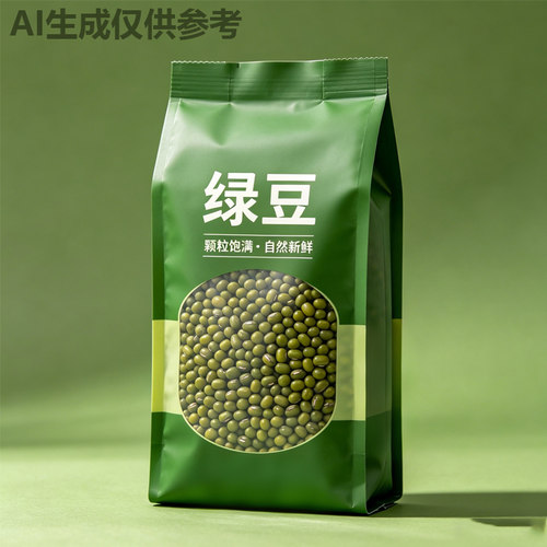 夏季新货饱满绿豆熬汤煮粥五谷