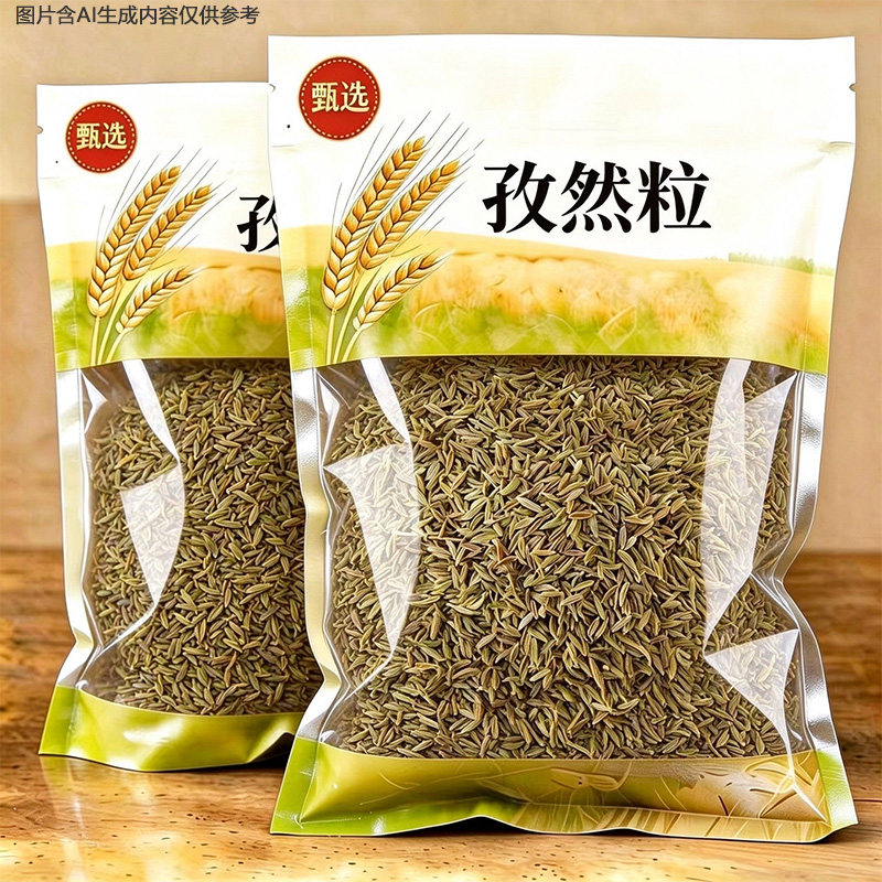 孜然粒烧烤调料撒料香料孜然空气炸锅调味料蘸料家用套装烤肉烧烤