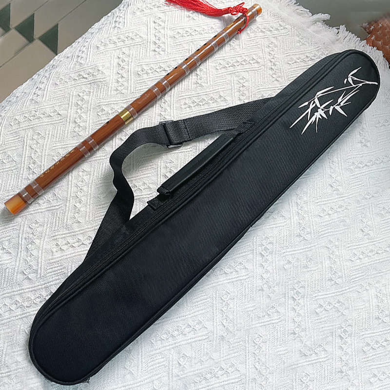 竹笛包单肩背包管乐器包南箫包装袋笛子收纳包防尘袋牛津布加棉厚