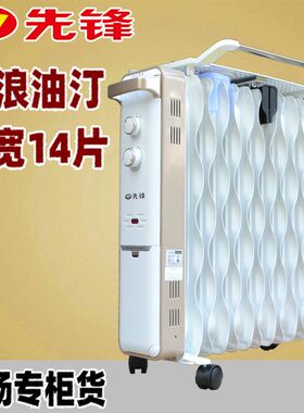 先锋热浪电油汀CY55MM-15取暖器DS155家用节能14片电暖器油丁节能