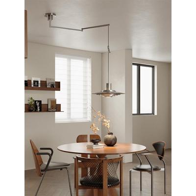 摆臂餐厅吊灯丹麦设计师飞碟P376中世纪包豪斯酒吧岛餐厅餐桌吊灯