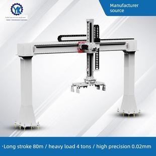 非标定制重载型齿轮齿条直线导轨十字滑台模组三轴龙门桁架机械手