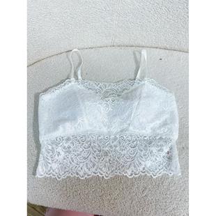 2025新品 吊带内衣美背文胸一体背心女 蕾丝抹胸式 轻盈如羽｜