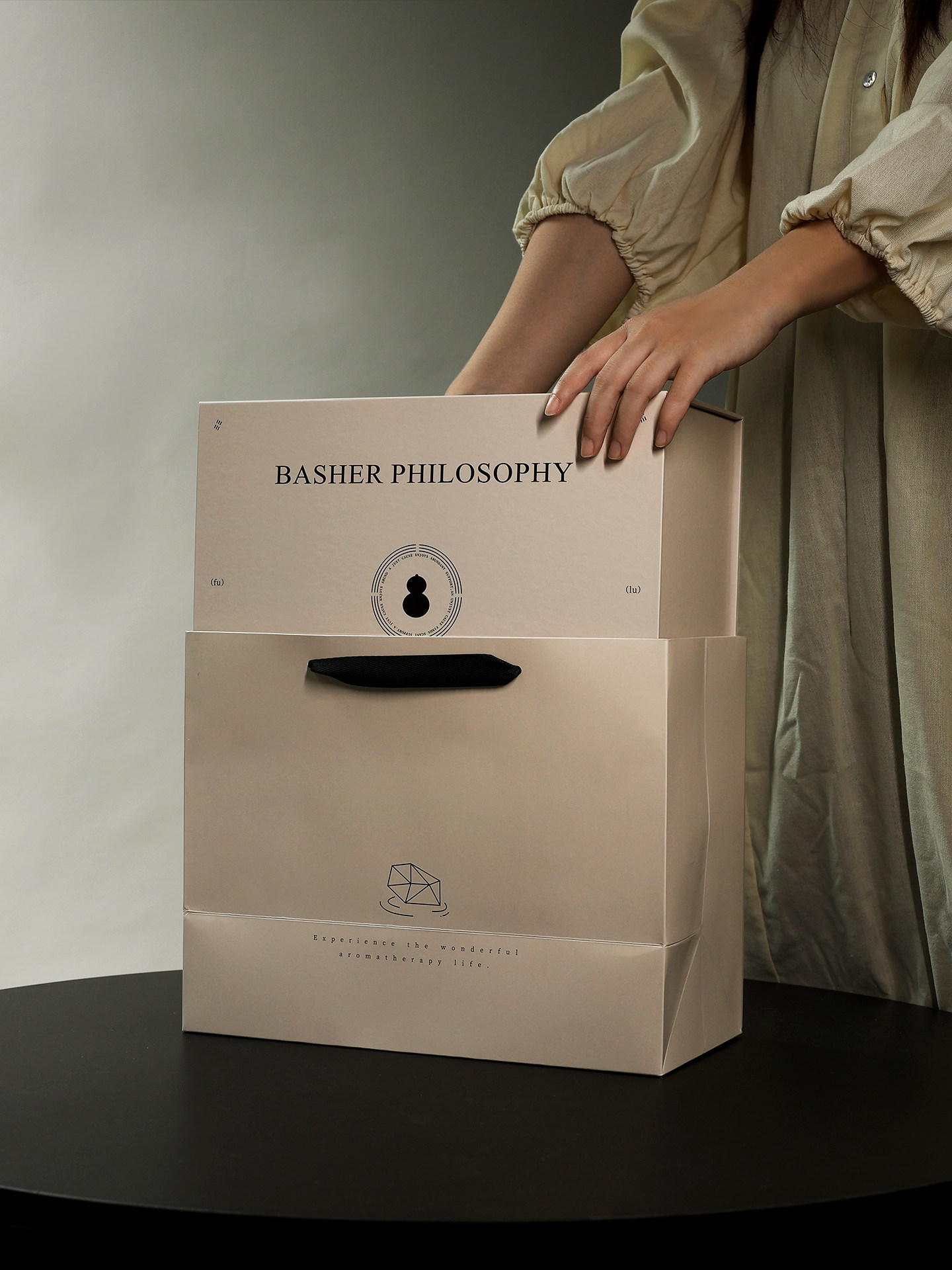 Aromatherapy Diffusing Stone Set with Night Light & Candle - Product image 3