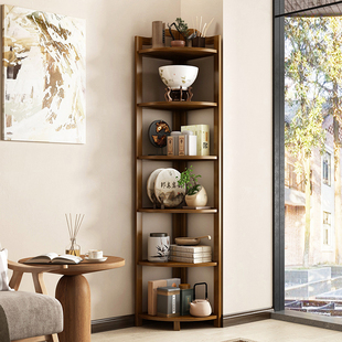 速发新架式博物架茶室布置茶具置物架茶叶摆放中博古架小摆件陈列