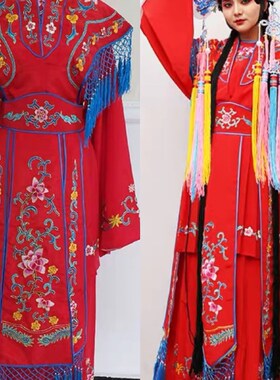 速发戏曲服装花旦宫公鬟小姐服宫装七仙戏服小旦装古丫主国潮服装