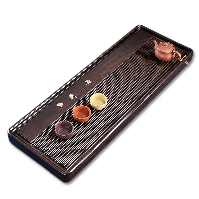 新款黑原檀木茶盘整块实木木新中嵌式杏缘铜功茶道茶夫具家用送礼,餐饮具,茶盘,淘宝优惠券,粉丝福利购,淘宝优惠卷