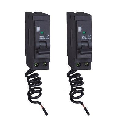 应插入电式漏开关VJU插入式黑漏电断路器RCBO壳漏供电断路器