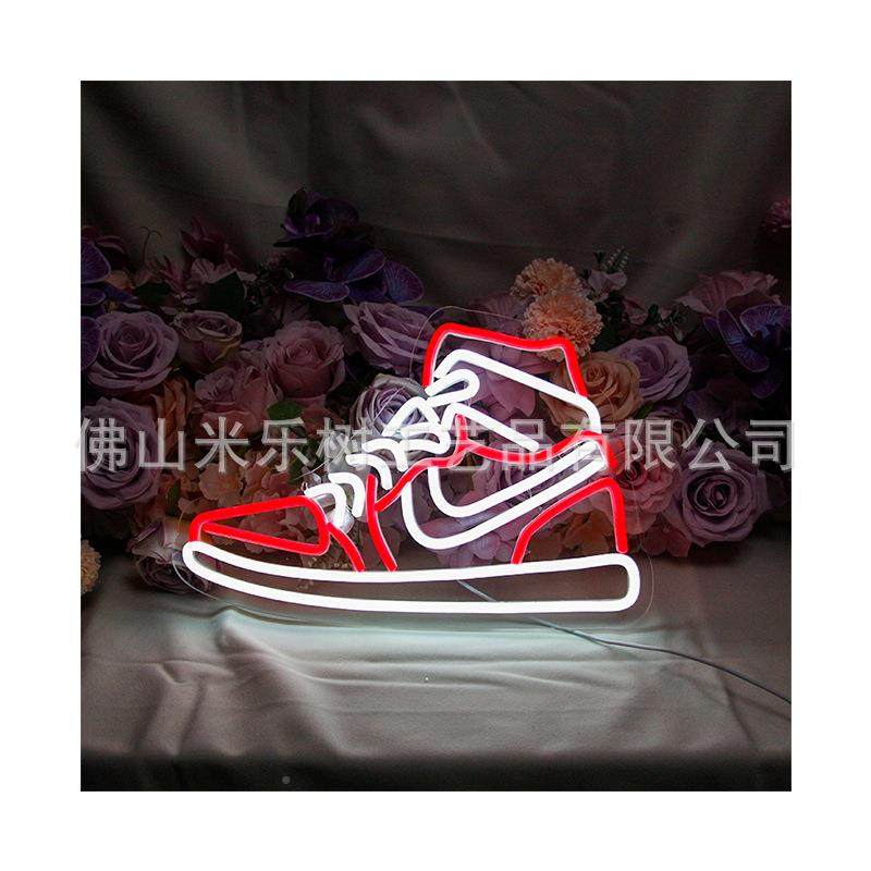 供礼品造型灯房卧室间ins装饰PIK球鞋摆件l灯ed霓虹灯可调应光,节庆用品/礼品,装饰灯,淘宝优惠券,粉丝福利购,淘宝优惠卷