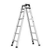 销直马梯侧厂家直家用多功能铝合金加厚折工TCL程叠梯双人字梯