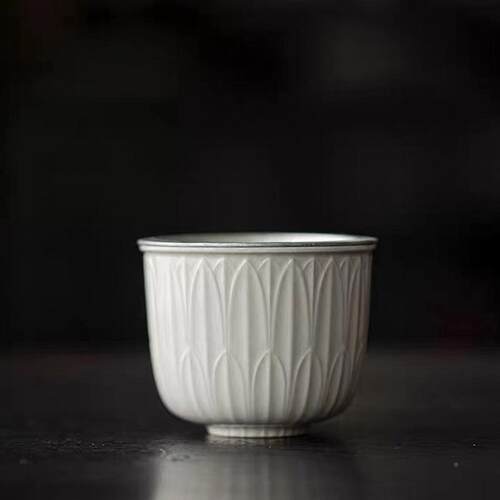 瓷小号圆明建水建陶水带锡盖过桌滤茶渣缸茶面水桶水盂水洗废水桶