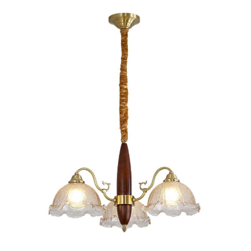 古美式全铜复餐2厅吊灯胡中古风温馨别墅民客宿厅主卧书房桃木吊,家装灯饰光源,智能吊灯,淘宝优惠券,粉丝福利购,淘宝优惠卷