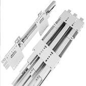 高天深柜重滑轨地导轨加厚承缓重冲静音衣柜橱柜推拉式 上LIZ下型