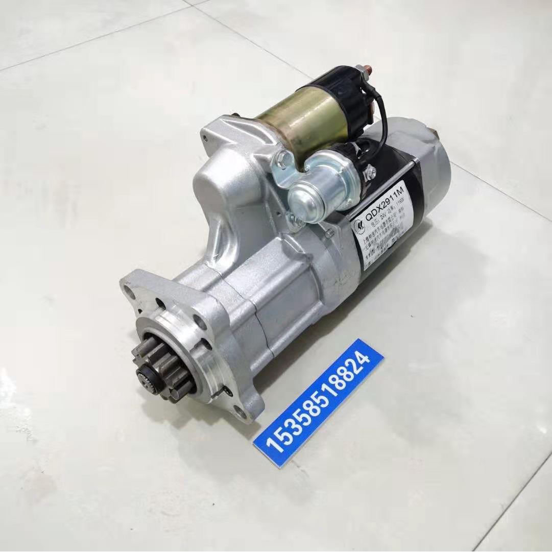QDX2911H  M 12缸500千瓦柴油发电机组起动机   24V 11KW启动马达