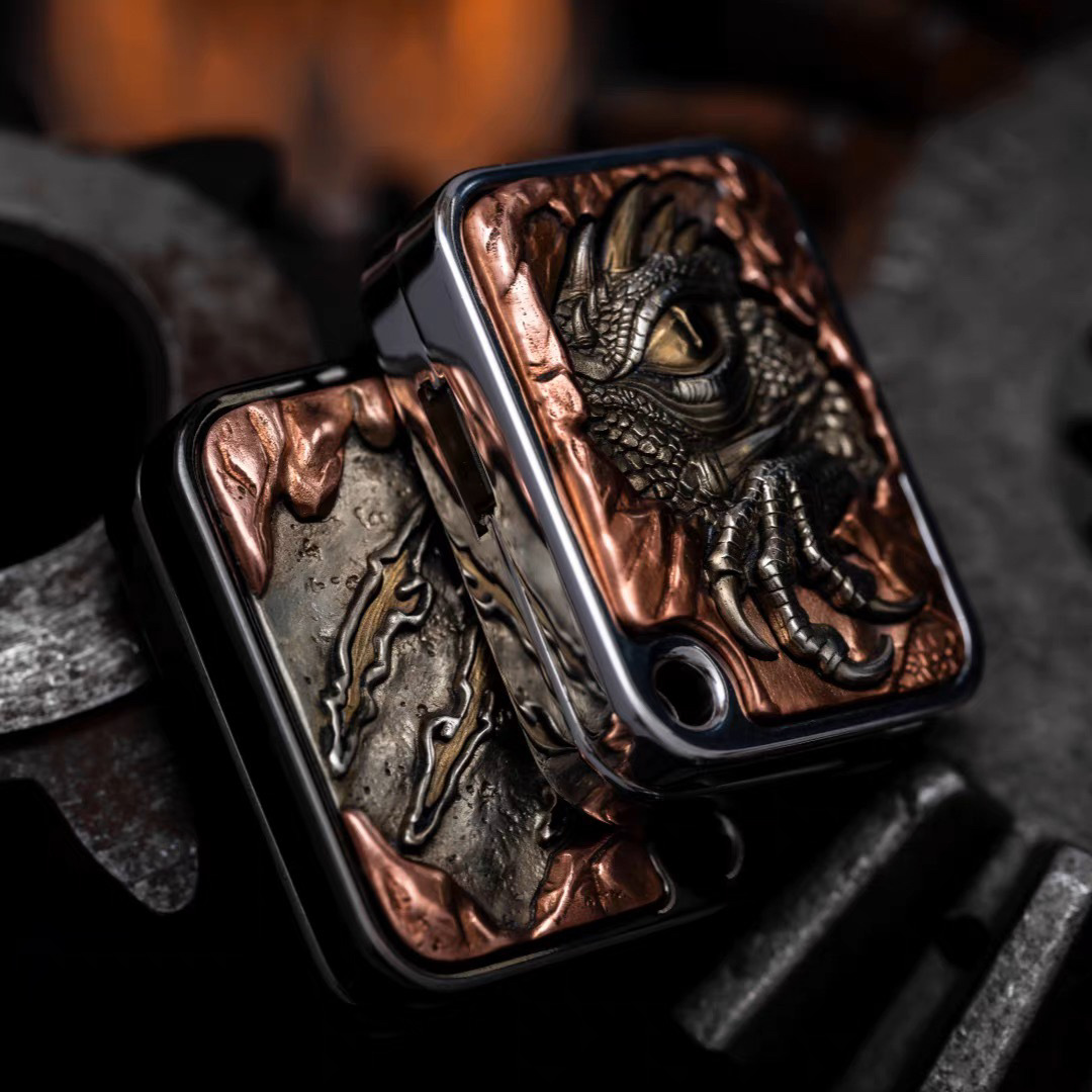 价格签金属解压玩具魔龙EDC推牌