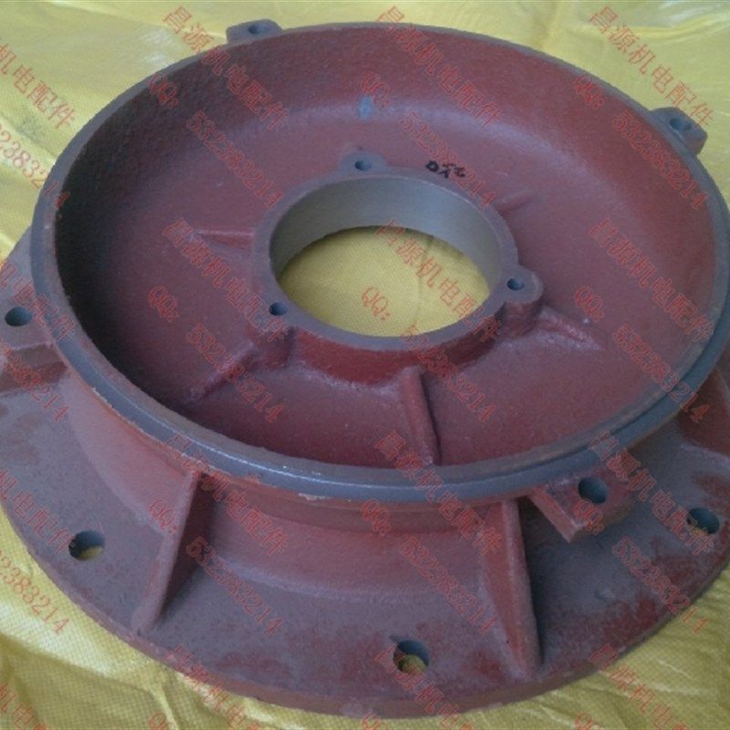 Y250电机立式法兰端盖55kw千瓦电机端盖配件 y2防爆电机