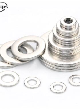 不锈钢垫片加厚304加大金属垫片圆形华司介子螺丝螺母平垫M1.6-52