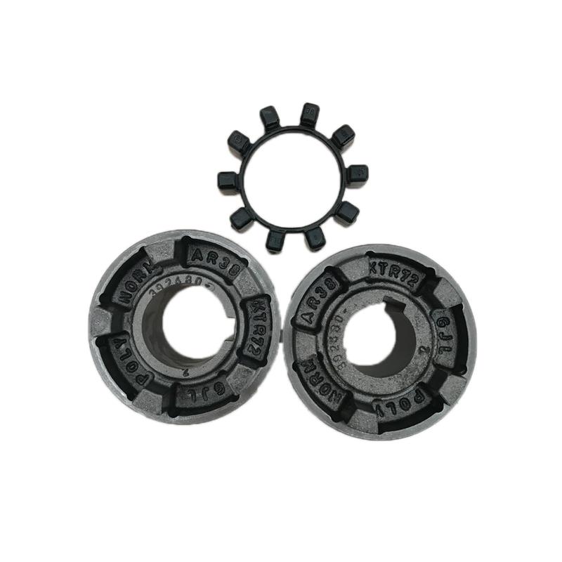 KTR AR85 AR38 poly-norm T10弹性联轴器梅花垫圈黑色方形花瓣垫