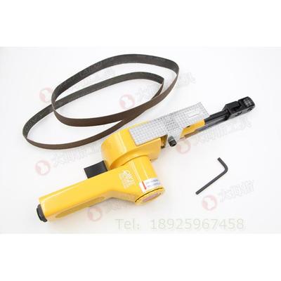 台湾欧维尔OW-SD20B气动2寸砂带机纱布环带打磨机拉丝机20*520mm