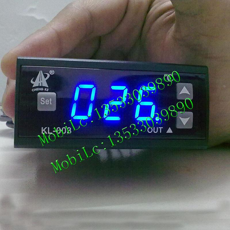 汽车数字式电子空调/冷气可调数字温度控制器AC12V温控开关DC12V