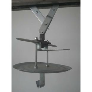 厂促十字圆盘挂具 喷涂塑粉电泳镀旋转挂具Y型剪刀吊具涂装流水线