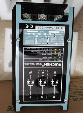 SCR RTSCR-4-4-125P RTSCR 125A RUICHEN瑞铖 电力调整器 三相