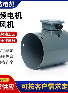 G系列风机 G-112B G112C G112M变频电机散热风扇带编码器 200FTD