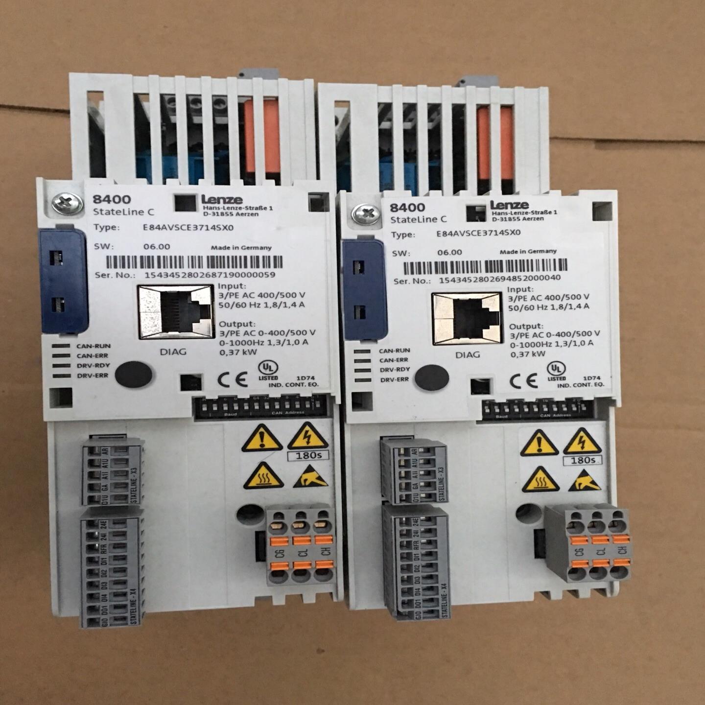 E84AVSCE3714SX0 伦茨变频器, 成色不错，功能(崽崽配件）