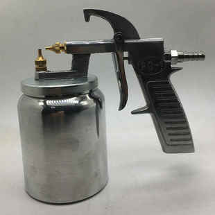 新款加厚PQ-1气动喷枪喷漆枪喷胶水枪对嘴双嘴普船泊五金工具