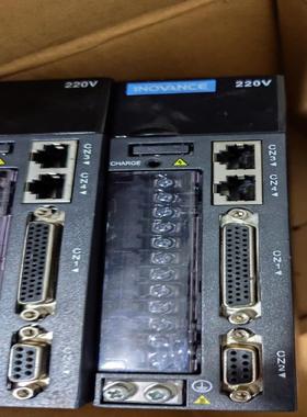 汇川 伺服电机 IS620PS1R614个实物图拍摄成（基数电子）