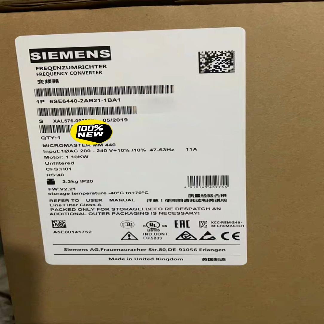 6SE6440-2AB21-1BA1MM440变频器，（憨憨电子）
