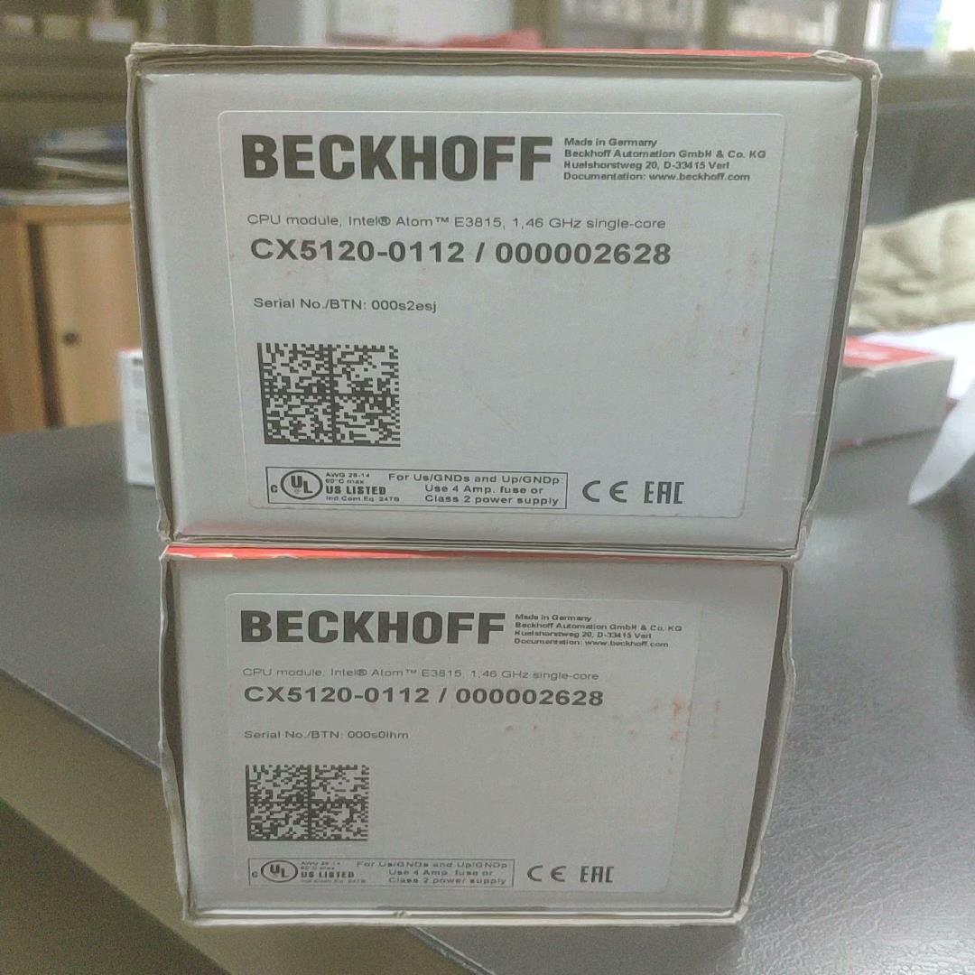 全新倍福主机C:X5120–0112，现货 5台，2022年~议价