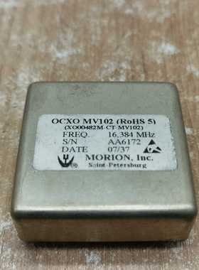 MORION OCXO MV102 16.384Mhz  高（耶耶电子）