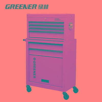 GREENER收纳车工业风工具柜咖啡图书画材室家用移动小推车置物架