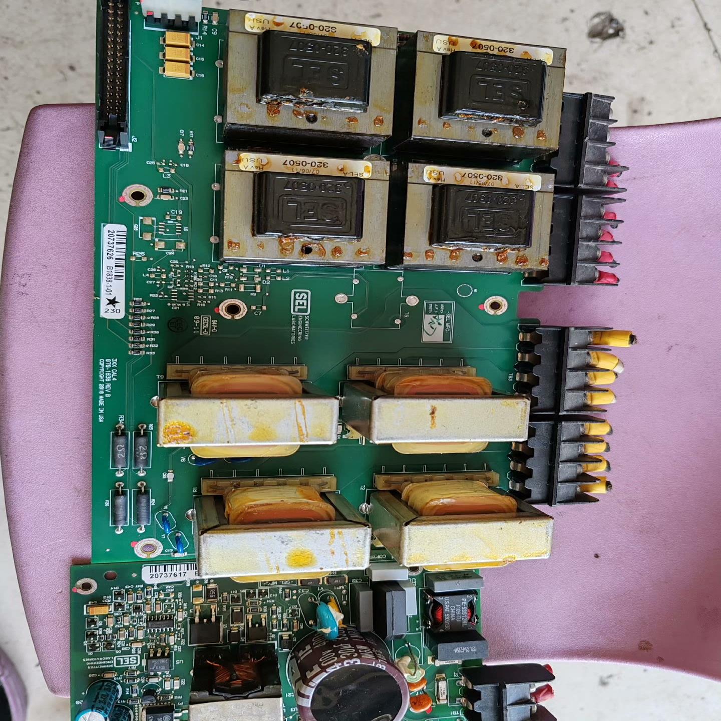 (询价)SEL设备电源板，3XX CAL4   070-1838