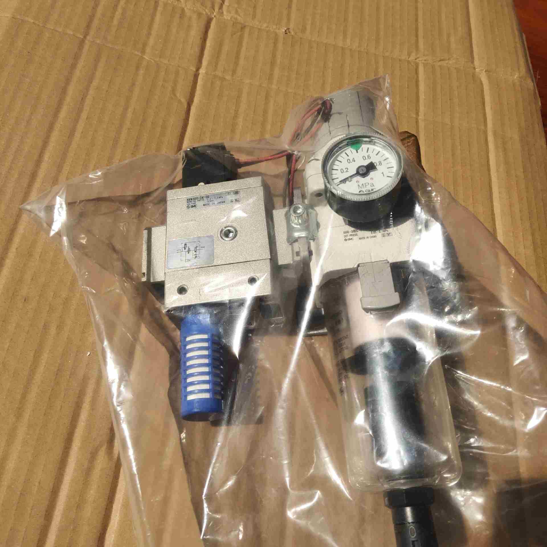 SMC过滤器缓慢启动阀＋调压过滤器两连件议价